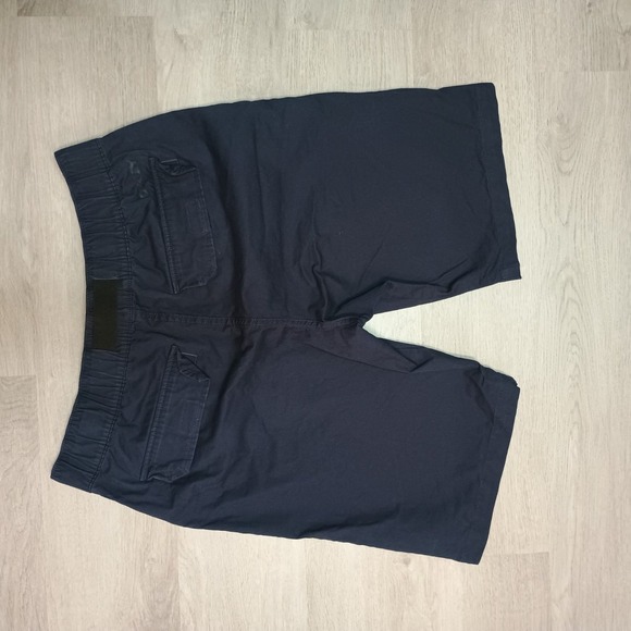 Oakley Mens Roam Commuter Chino Style Shorts Buckle Waist Blue Navy Size Medium - Picture 4 of 11